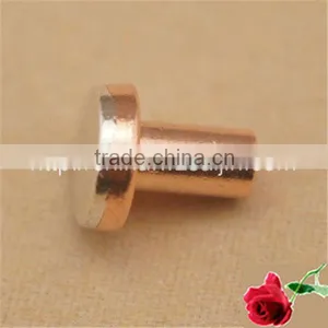 AgCdO AgNi AgSnO2 Electrical Silver Contact Rivets for Relay thumbnail-1