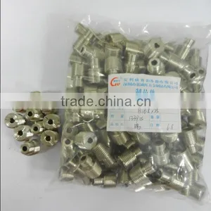 Quality Chinese Precision Low Carbon Steel Screw Sleeve Metal Processing Manufacturer Cnc Swivel Screw Hardware thumbnail-1