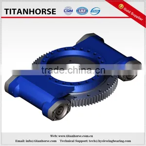 Double-worm Slewing Drive With Electric Hydraulic and AC Motor thumbnail-4