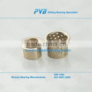 Bronze Bearing Factory,Bronze Bushing Supplier,CuSn8 Flange Bronze Bush thumbnail-2