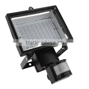 80LEDs Solar Panel PIR Body Human Motion & Light Sensor Landscape Lamp Security Spotlight for Lawn Garden Pool Pond Road Pathway thumbnail-5