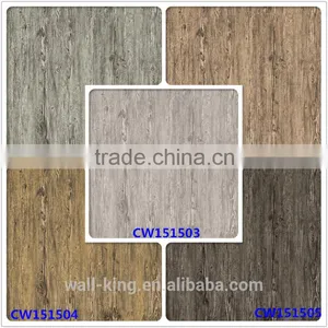 Wooden Grain Style Wallpaper Cheap Price thumbnail-6