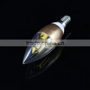LED Candle Bulb Gold E14 Led Candle Bulb 3014SMD Warm White Champaign Led Candle Light thumbnail-4