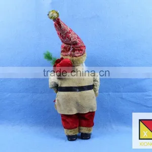 16 Inch Standing Whimsical Santa Clause Christmas Figurine Figure Decoration thumbnail-2