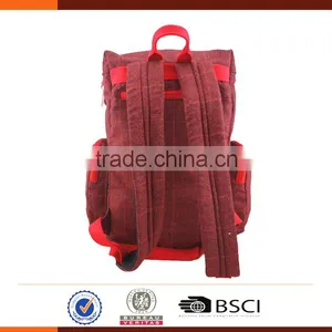 Customized Low MOQ Plaid Leisure Backpack For Student thumbnail-6