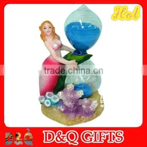 Mermaid Polyresin Sand Timer thumbnail-1
