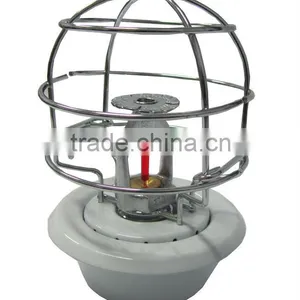 Recessed Head Guards Chrome /Fire Sprinkler Guards, Steel With Red and Chrome Finished thumbnail-2