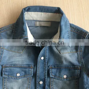 Factory Baby Clothes Wholesale Autumn Washed Jacket Baby Boy Jeans Jacket thumbnail-5