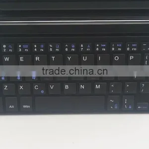 Leather Case Cover With Bluetooth Wireless Keyboard thumbnail-2