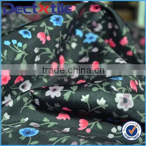 Shishi 100% Polyester Wholesale Waterproof Viscose Printed Fabric Printed Silk Floral Dress Fabric Rayon Printed Fabric thumbnail-1