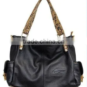 2012 Newest Fashion Leather Handbag thumbnail-1