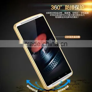 High Quality Metal Aluminum Bumper Mirror Cell Phone Back Cover Case For Lenovo K4 thumbnail-3