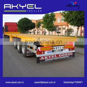Wholesale 40ft Container Transport Semi Trailer With Container Locks thumbnail-1