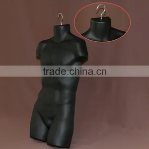 Torso Half Upper Body Male Mannequins With Hook for Man Wear Garment Display thumbnail-2