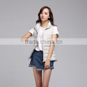 European Style Down Vest Ladies Vest for Women thumbnail-3