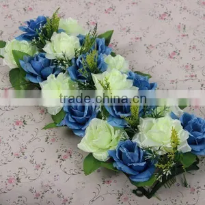 Artificial Flower Wall for Wedding Backdrop & Stage Background Decoration thumbnail-4