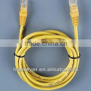 UTP Cat5e RJ45 OFC Network Cable / Patch Cord Made in China thumbnail-1