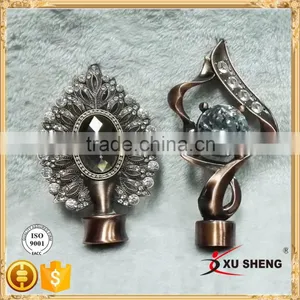 Selling the Middle East Style Curtain Accessories Curtain Rod Finials Supplier's Choice thumbnail-2
