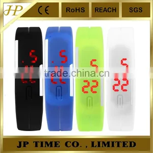 New Coming Rubber Bracelet Led Silicone Watch Candy Color New Coming thumbnail-1
