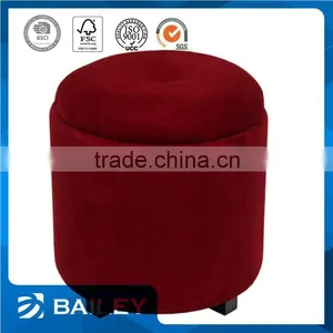 Round Modern Home Goods Ottoman thumbnail-1