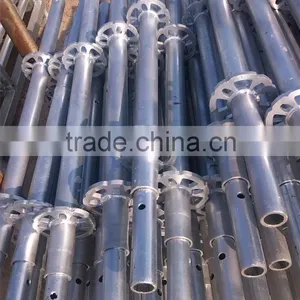 Galvanized Building Construction Ringlock Scaffold Standard thumbnail-4