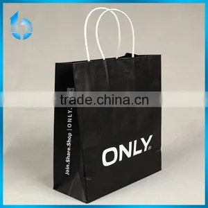 ONLY Kraft Paper Handbag With Twisted Rope Handle Recyclable Shopping Paper Bag for Handbags and Gifts thumbnail-1