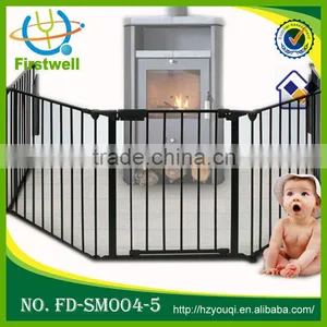 Foldable Metal Baby Playpen Safety Gate/baby Gates thumbnail-4