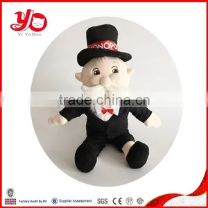 Customized Plush Toy With Beard ,handmade Christmas Toy, Christmas Plush Toy thumbnail-1