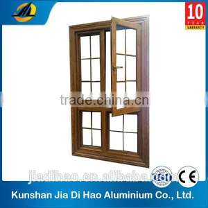 Good Quality Aluminium Double Swing Windows thumbnail-1