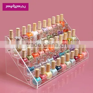 Acrylic Clear Nail Polish Storage Box Plastic Display Box for Nail Polish thumbnail-1