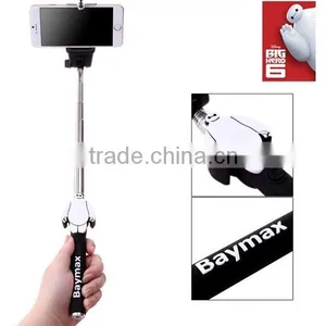 Factory Wholesale Hello Kitty Baymax Micky Selfile Stick No Bluetooth No Battery thumbnail-1