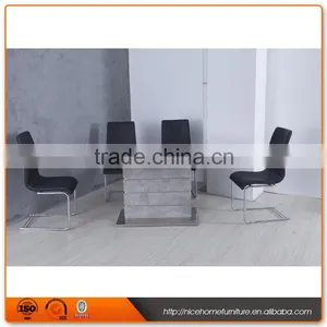 (160-220)*90*76 Modern Extension Dinning Table And Chairs thumbnail-1
