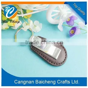 Zinc Alloy Leather Key Holder as Gift for Your Father and Husband on Father's Day Can Custom Design Your Words on it to Show thumbnail-1
