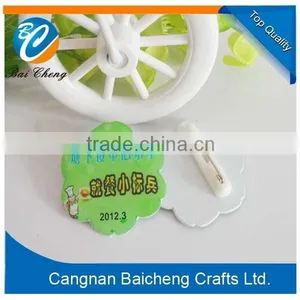 Round Hard Personalized Pvc Name Badge thumbnail-4