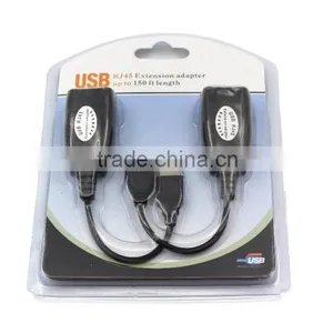 Top-selling Extends the Distance of a USB Device From a USB- Enabled Computer up to 150ft Usb Extender YJS-USB/RJ45 thumbnail-5