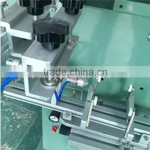 TM-400E 125MM Pneumatic Cylinder Pail Screen Printing Machine for Lids thumbnail-4