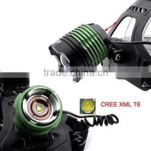 T811New XML T6 10w LED Head Lights Lamp or Focus Function Headlamp thumbnail-2