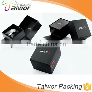 Watch Packaging Box With a Display Window,paper and Plastic Jewelry Box With a Velvet Pillow Base thumbnail-3