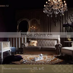 Luxury Neoclassic Dresser Mirror for Luxury Bedroom Sets-JM12-01 Mirror -Bedroom Furniture China Factory thumbnail-3