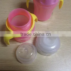 BPA Free Baby Learning Cup With Handle Baby Training Water Drinking Bottle Bpa Free Baby Plastic Drinking Water Bottle thumbnail-2