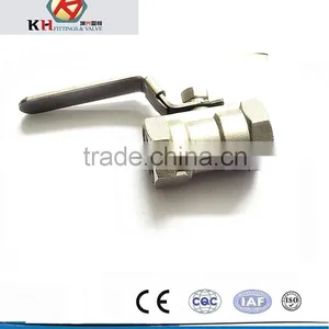 Stainless Steel 1 PC 1/2" 316 BALL VALVE thumbnail-1