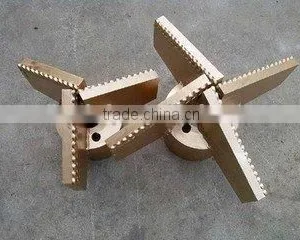 API Standard Oil Field Drag Bits With 3 to 4 Wings thumbnail-1