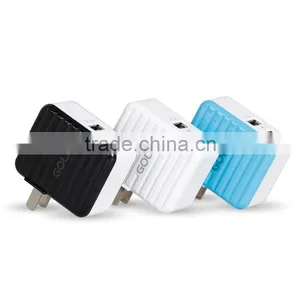 Golf Portable Usb Charger Dual Usb Charger Folding Plug Usb Charger thumbnail-1