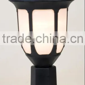 P213 Plastic Outdoor Lamp Garden Lantern Exterior Standing Energy Saving Light Lamp thumbnail-4