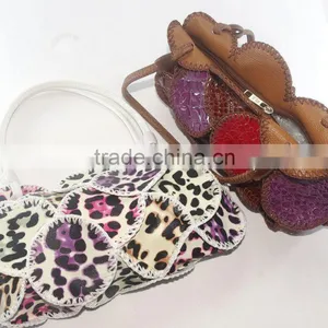China Leather Handbag Factory Lady Crochet Design Totally Handmade thumbnail-4