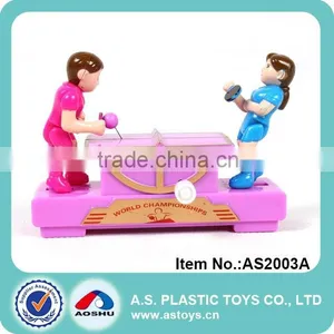 Novelty Plastic Wind up Table Tennis Game Toy for Baby thumbnail-4