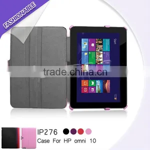 Unique Tablet PU Accessories for HP Omni 10 Case Decorated Cover for Tablet With High Quality thumbnail-1