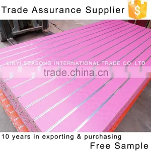 China 1220*2440mm*15mm One Side Melamine Faced Mdf Slot Board thumbnail-5
