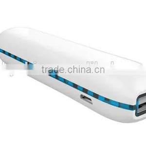 1200mah---2600mah One Cell Power Bank Tunny Design Universal Usb Charger for Mobile Phone Portable Charger thumbnail-1