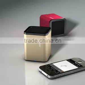 2016 New Model Aluminum Metal Case 5w Bluetooth 2.1+EDR Active Speaker Box thumbnail-2